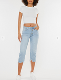 KANCAN HIGH RISE CAPRIS DENIM