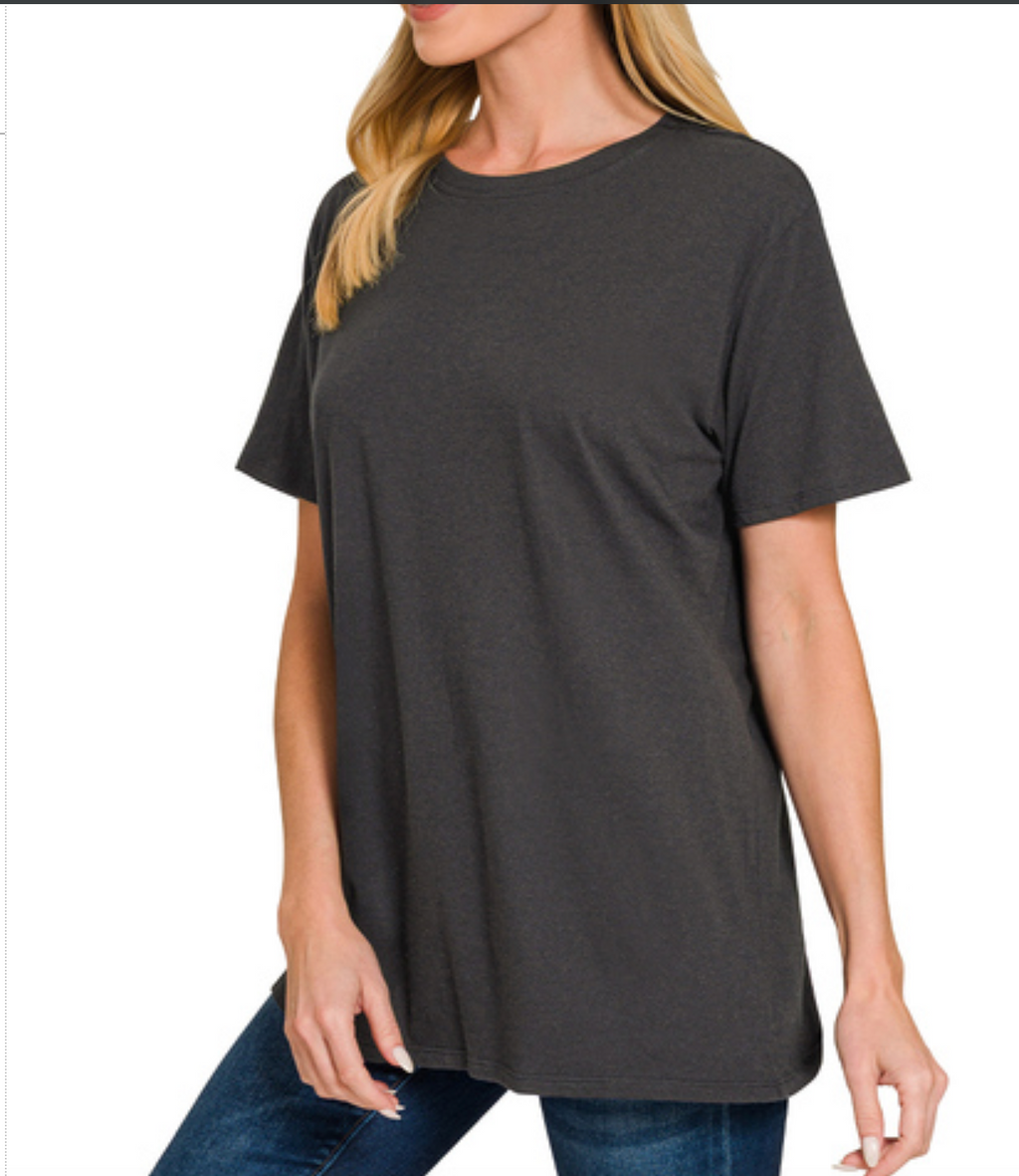 ZENANA BASIC TEES (MULTIPLE COLORS)