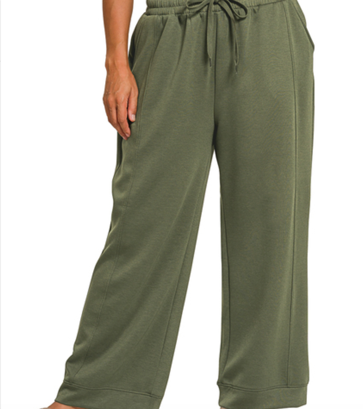 Olive Drift Scuba Pants
