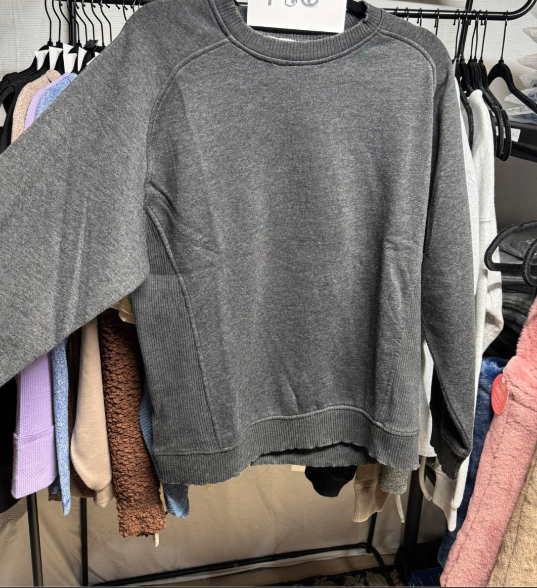 The Charcoal Comfort Pullover