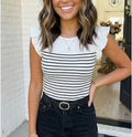 Ruffle Trim Tank