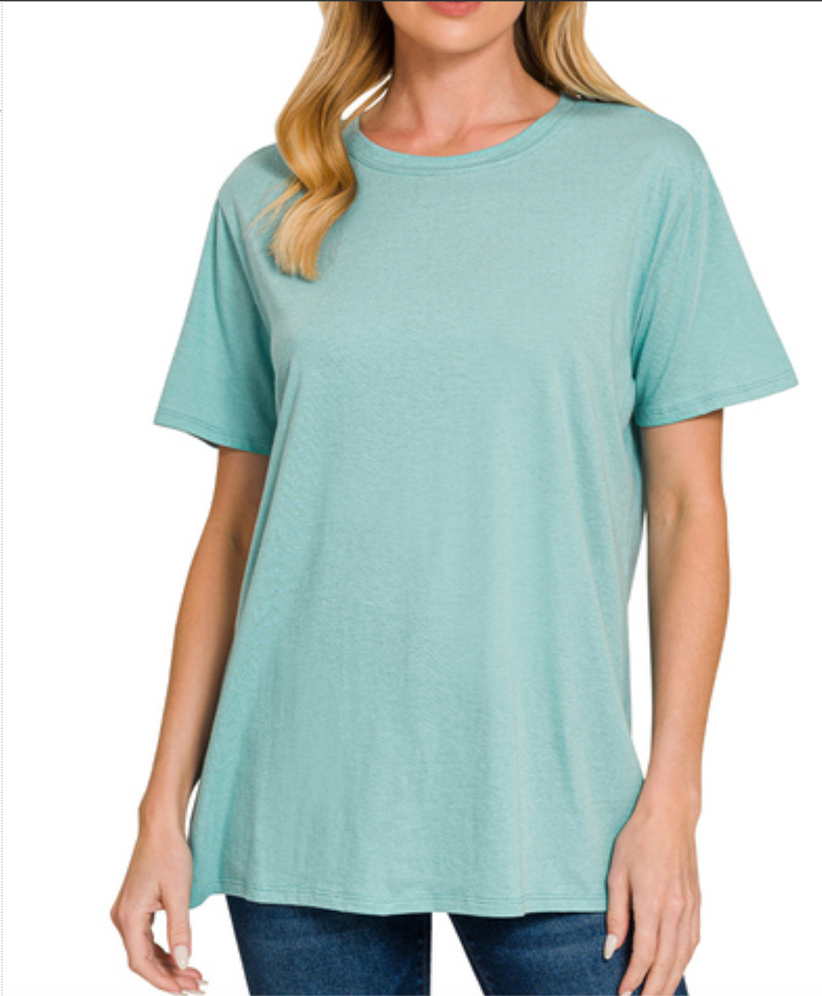 ZENANA BASIC TEES (MULTIPLE COLORS)