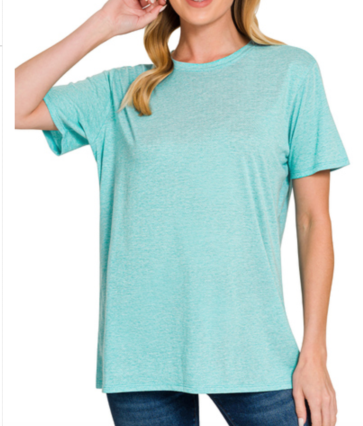ZENANA BASIC TEES (MULTIPLE COLORS)